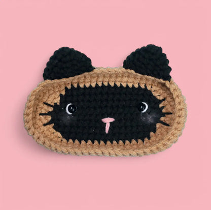 3-in-1 Cat Eyeglasses Holder Crochet Pattern My Store