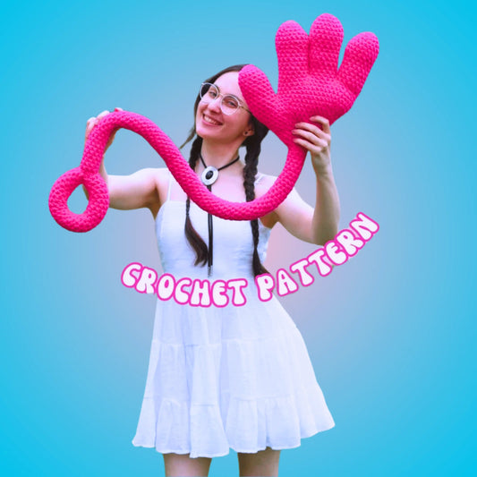 Silly Hand Crochet PATTERN My Store